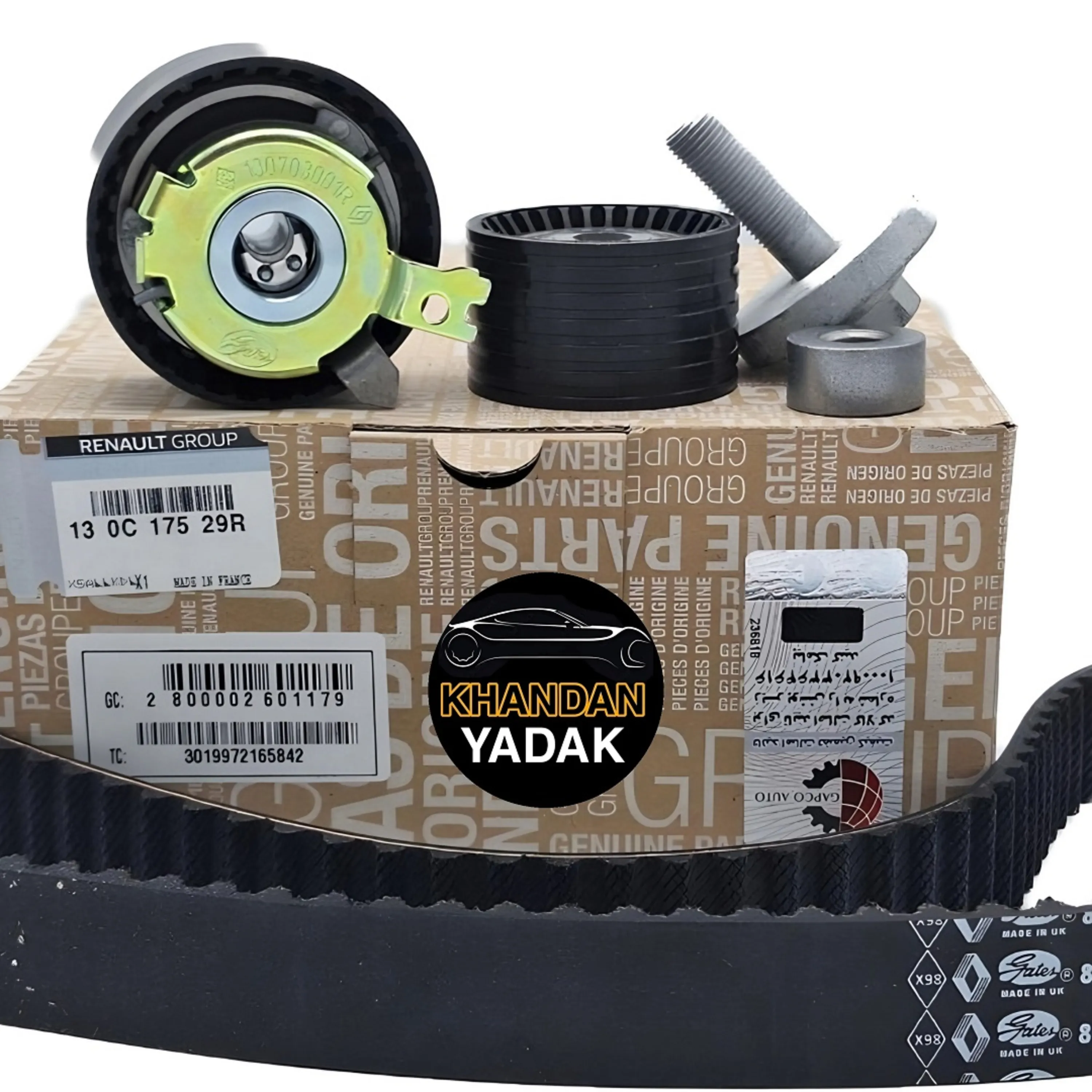 کیت تسمه تایم ال90 اورجینال کد 130C17529R